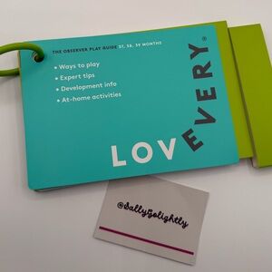 LOVEVERY The Observer Play Guide (37, 38, 39 Months)